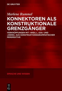 Abbildung von: Konnektoren als konstruktionale Grenzgänger - De Gruyter