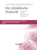 Cover: Der altjiddische 'Widuwilt' - Praesens Verlag