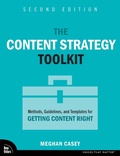 Cover: The Content Strategy Toolkit - New Riders