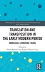 Cover: Translation and Transposition in the Early Modern Period - Routledge