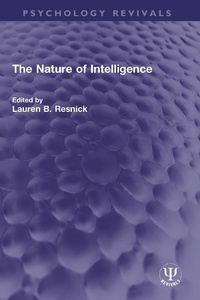 Abbildung von: The Nature of Intelligence - Taylor & Francis