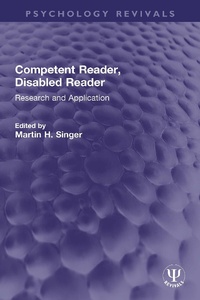 Abbildung von: Competent Reader, Disabled Reader - Taylor & Francis