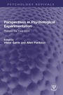 Cover: Perspectives in Psychological Experimentation - Taylor & Francis