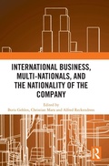 Cover: International Business, Multi-Nationals, and the Nationality of the Company - Routledge