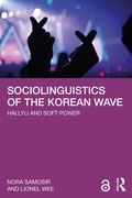 Cover: Sociolinguistics of the Korean Wave - Taylor & Francis
