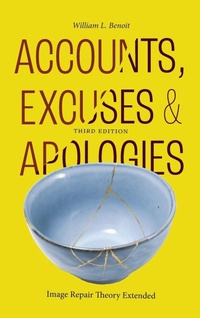 Enlarge image Cover: Accounts, Excuses, and Apologies - State University of New York Press