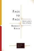 Cover: Face to Face - Fortress Press,U.S.