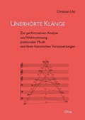 Cover: Unerh&ouml;rte Kl&auml;nge - Georg Olms Verlag