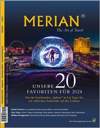 Bild: MERIAN Magazin 20 Favoriten 1/24 - Merian / Holiday
