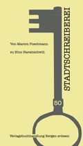 Cover: Stadtschreiberei - Schriftenreihe Stadtschreiberei