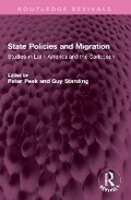 Cover: State Policies and Migration - Routledge