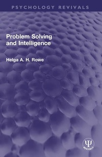Abbildung von: Problem Solving and Intelligence - Routledge