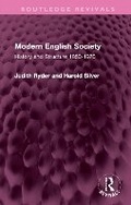 Cover: Modern English Society - Routledge