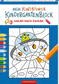 Abbildung von: Mein kunterbunter Kindergartenblock - Coppenrath