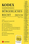 Cover: KODEX B&uuml;rgerliches Recht 2023/24 - inkl. App - LexisNexis Verlag ARD ORAC GmbH