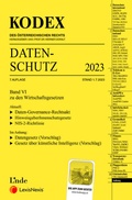 Cover: KODEX Datenschutz 2023 - Linde