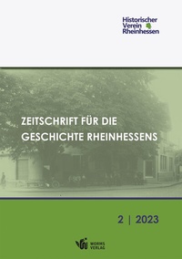 Enlarge image Cover: Zeitschrift für die Geschichte Rheinhessens - Worms Verlag