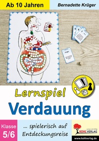 Abbildung von: Lernspiel Verdauung (ab 10 Jahren) - KOHL VERLAG Der Verlag mit dem Baum