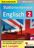 Cover: Stationenlernen Englisch / Klasse 2 - KOHL VERLAG Der Verlag mit dem Baum