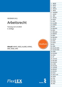 Abbildung von: FlexLex Arbeitsrecht │ Studium - facultas / FlexLex