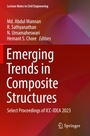 Cover: Emerging Trends in Composite Structures - Springer