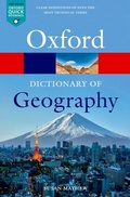 Cover: A Dictionary of Geography - OUP eBook