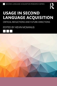Enlarge image Cover: Usage in Second Language Acquisition - Routledge