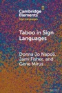 Cover: Taboo in Sign Languages - Cambridge University Press
