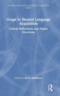 Cover: Usage in Second Language Acquisition - Routledge