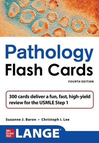 Enlarge image Cover: LANGE Pathology Flash Cards, Fourth Edition - McGraw-Hill Education