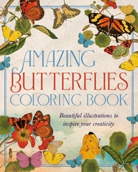 Enlarge image Cover: Amazing Butterflies Coloring Book - Sirius Entertainment