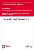 Cover: Strafrecht und Demokratie - Dike Verlag Z&uuml;rich