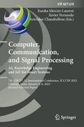 Cover: Computer, Communication, and Signal Processing. AI, Knowledge Engineering and IoT for Smart Systems - Springer