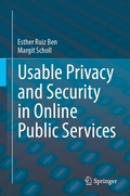 Cover: Usable Privacy and Security in Online Public Services - Springer