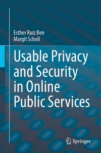 Abbildung von: Usable Privacy and Security in Online Public Services - Springer