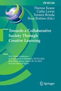 Cover: Towards a Collaborative Society Through Creative Learning - Springer