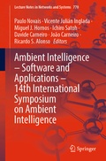 Cover: Ambient Intelligence - Software and Applications - 14th International Symposium on Ambient Intelligence - Springer