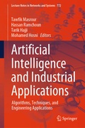 Cover: Artificial Intelligence and Industrial Applications - Springer