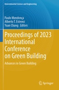 Cover: Proceedings of 2023 International Conference on Green Building - Springer