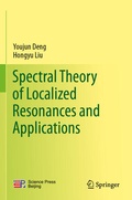 Cover: Spectral Theory of Localized Resonances and Applications - Springer