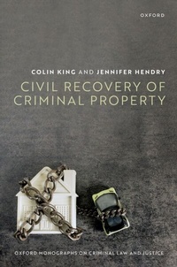 Abbildung von: Civil Recovery of Criminal Property - OUP eBook