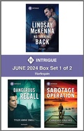 Cover: Harlequin Intrigue June 2024 - Box Set 1 of 2 - HARLEQUIN INTRIGUE