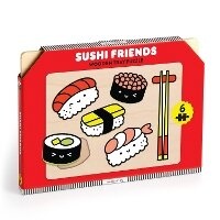 Abbildung von: Sushi Friends Wooden Tray Puzzle - Mudpuppy Press