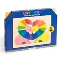 Cover: Love in the Wild Wooden Tray Puzzle - Mudpuppy Press