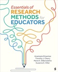 Cover: Essentials of Research Methods for Educators - SAGE Publications Inc