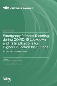 Enlarge image Cover: Emergency Remote Teaching during COVID-19 Lockdown and Its Implications for Higher Education Institutions - MDPI AG