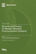 Cover: Security and Privacy for Modern Wireless Communication Systems - MDPI AG