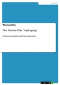 Cover: Veit Harlans Film ''Opfergang'' - GRIN Verlag