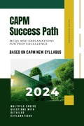 Cover: CAPM Success Path : MCQs and Explanations for Prep Excellence - SUJAN