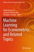 Cover: Machine Learning for Econometrics and Related Topics - Springer